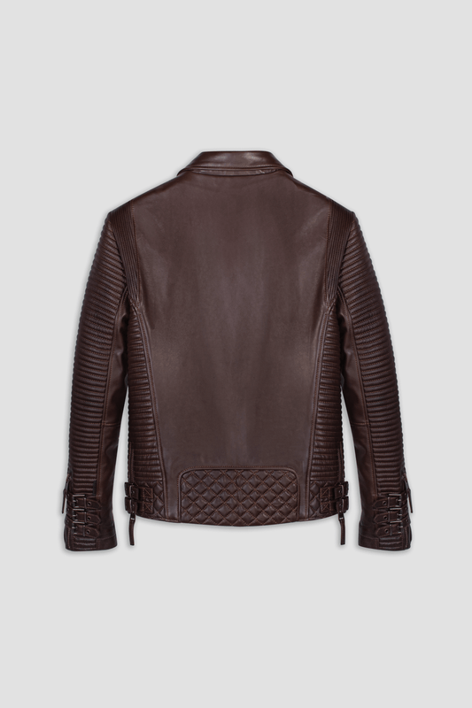 Alexander 3.0: Antique Brown Leather Jacket