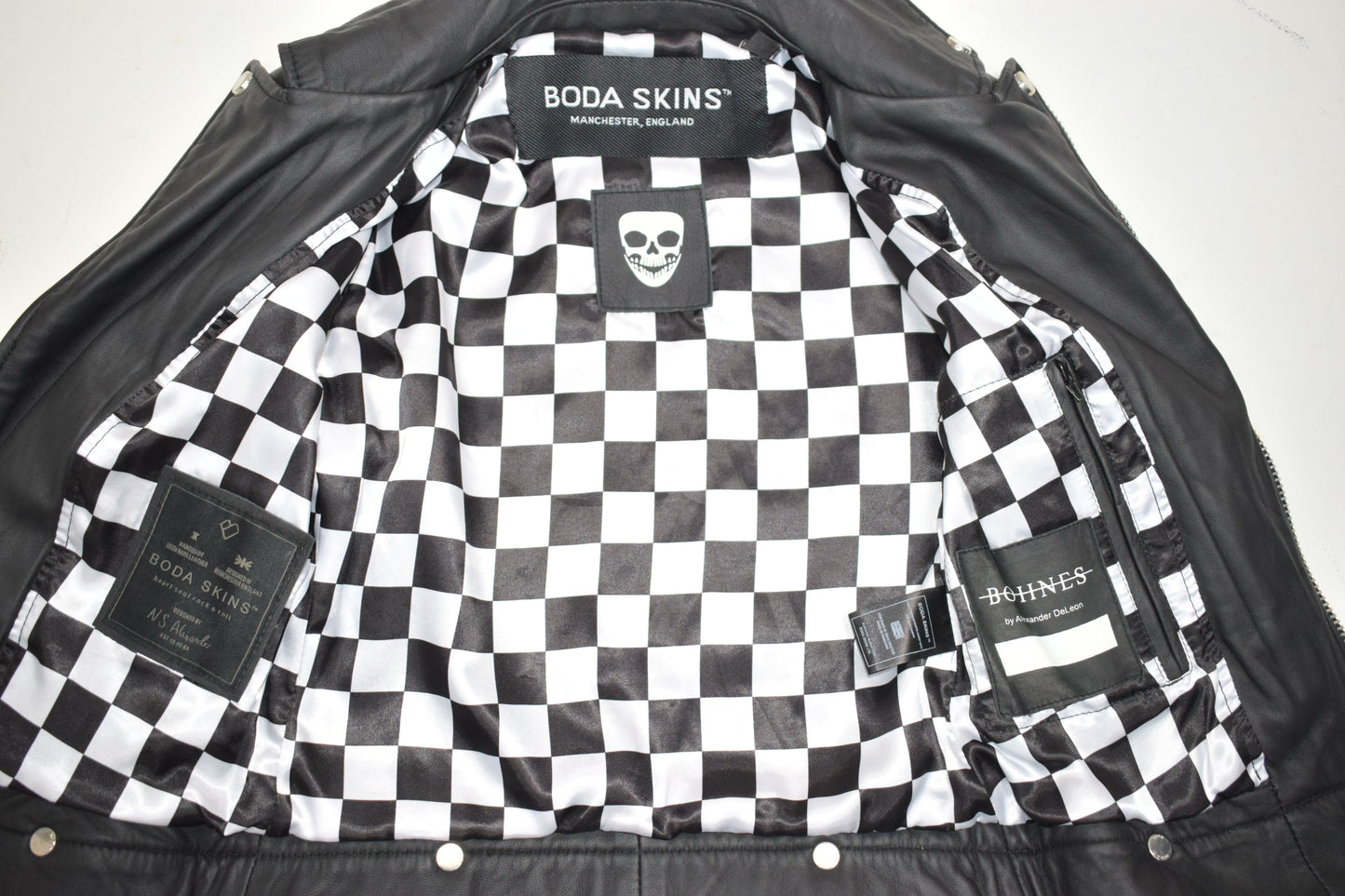 Classic Biker 'Bones' / Womens / XXS / Excellent