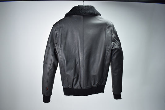 Aviator Queensguard Black Shearling / Mens / XXS / Excellent