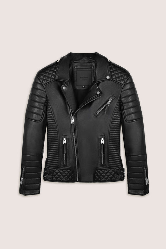 Kay Michaels: V Fit Leather Jacket