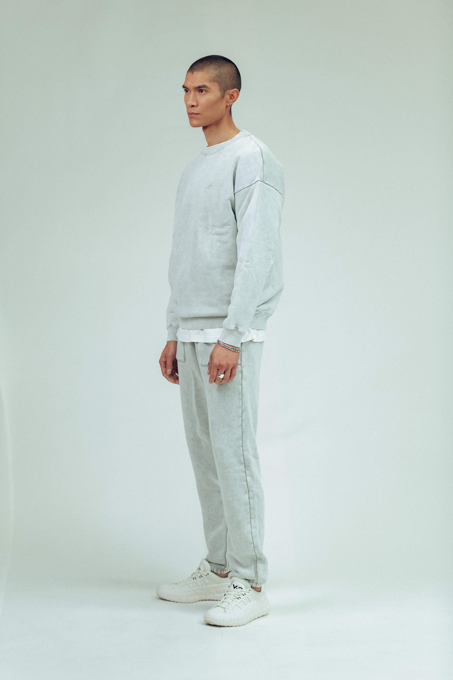 530 Washed Stone Grey Sweatshirt