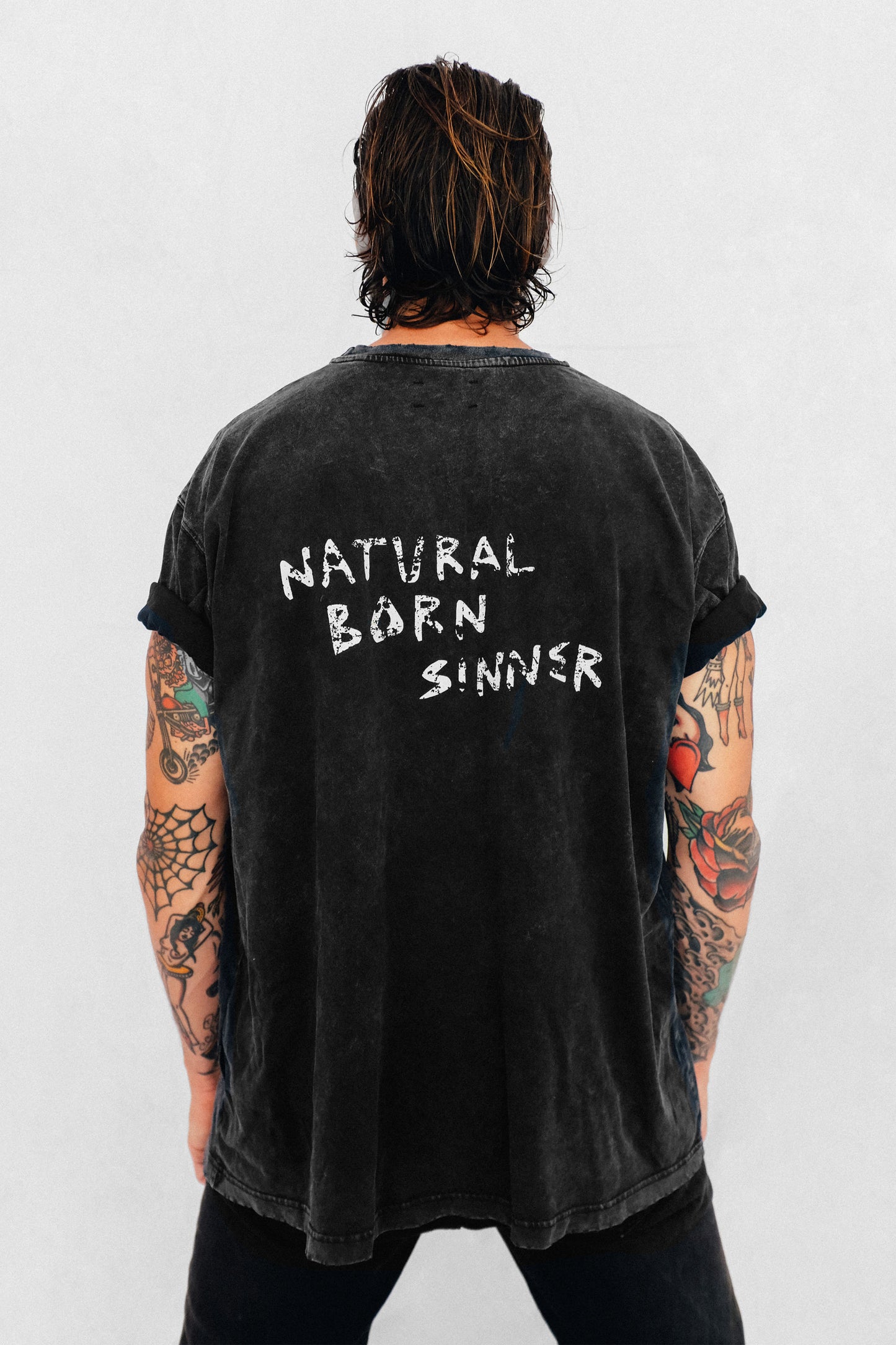 NATURAL BORN SINNER TEE