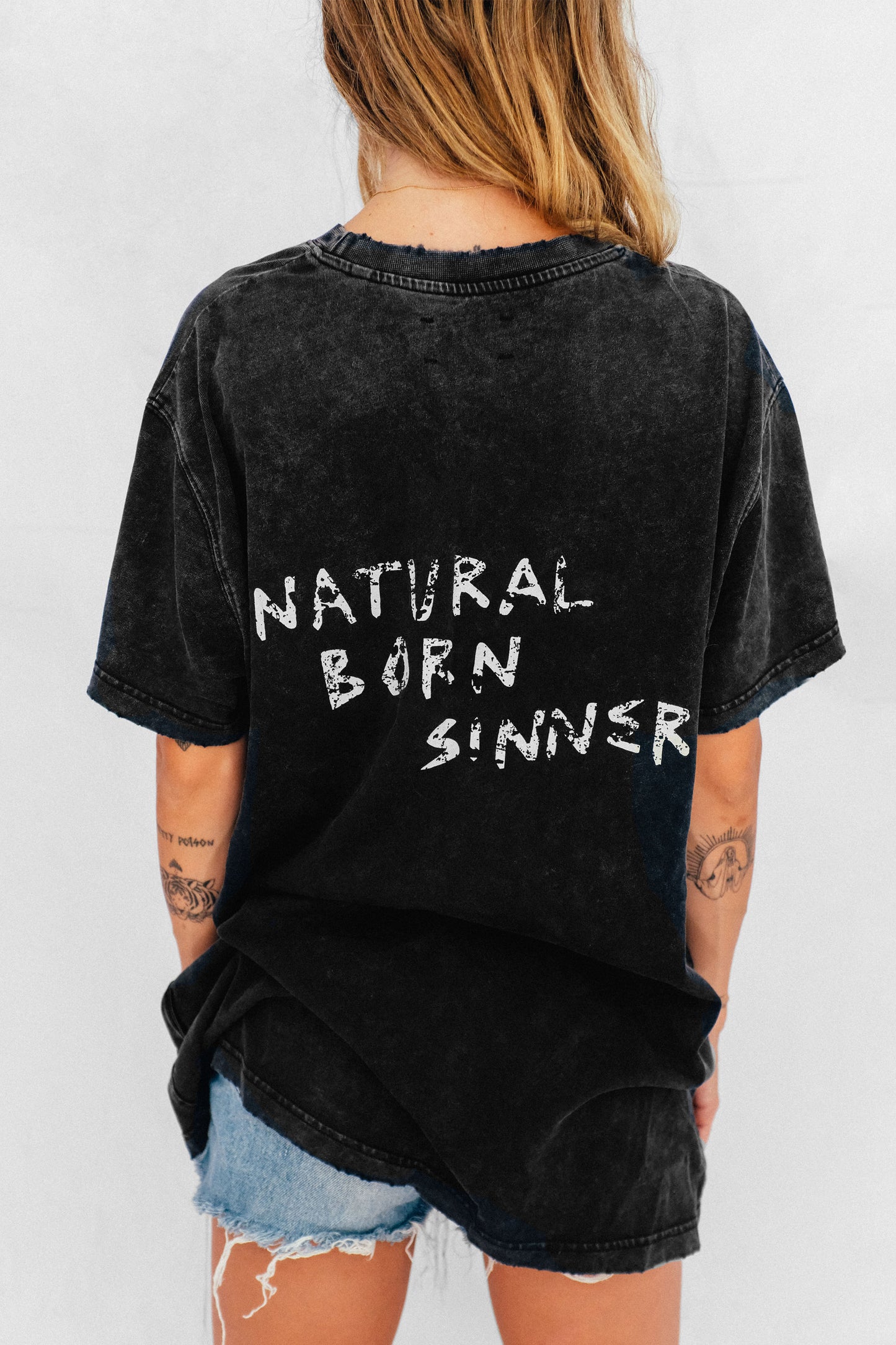 NATURAL BORN SINNER TEE