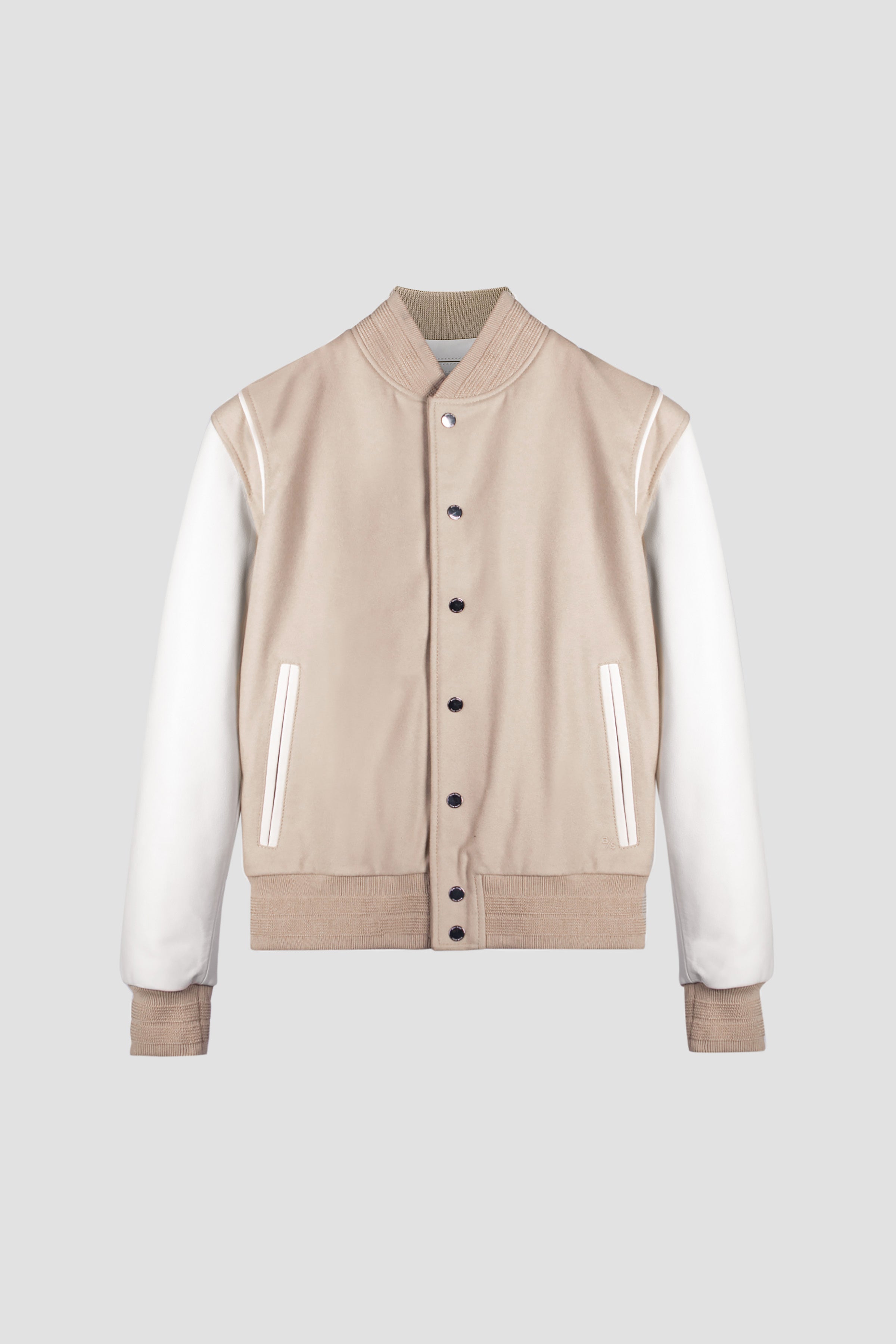 Varsity Jacket Tall: Ecru (Man) – BODA SKINS