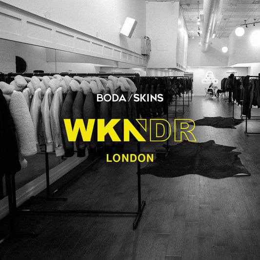 THE BODA SKINS WKNDR EVENTS ARE BACK: FIRST UP, LONDON