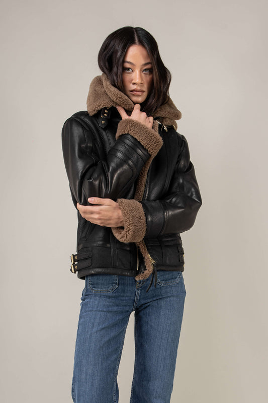 Bronx Shearling Jacket (Woman)