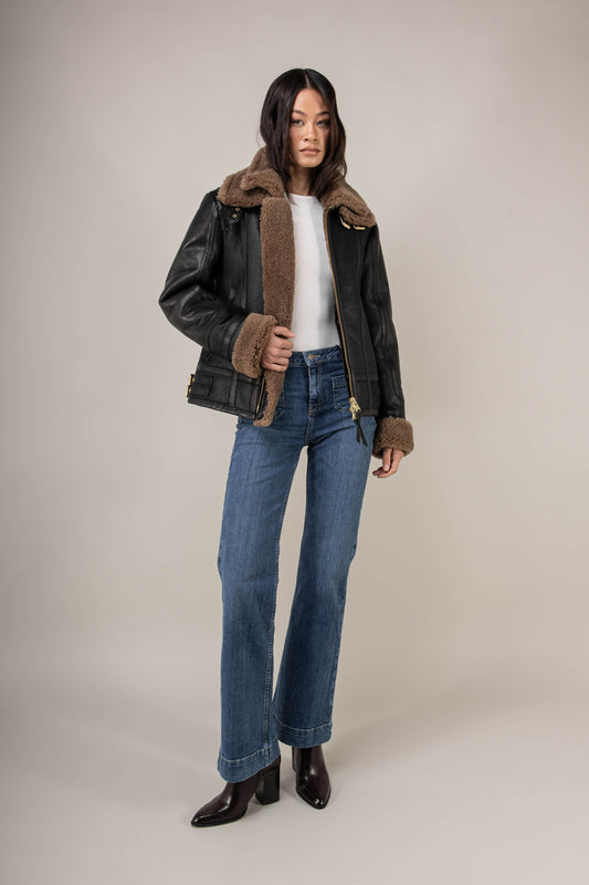 Bronx Shearling Jacket (Woman)