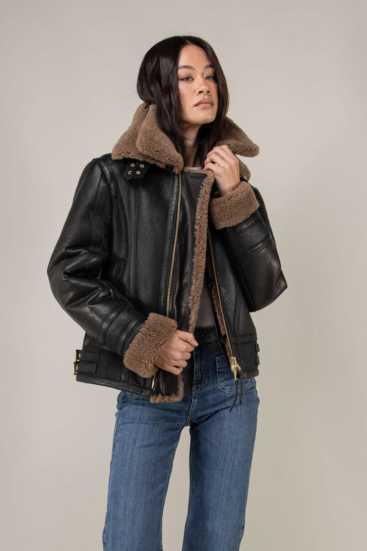 Bronx Shearling Jacket (Woman)