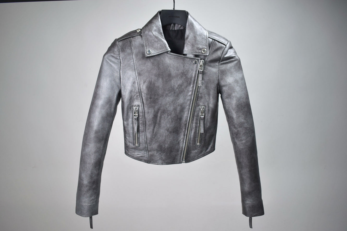 Cropped Biker: Chrome / Womens / XXS / Excellent