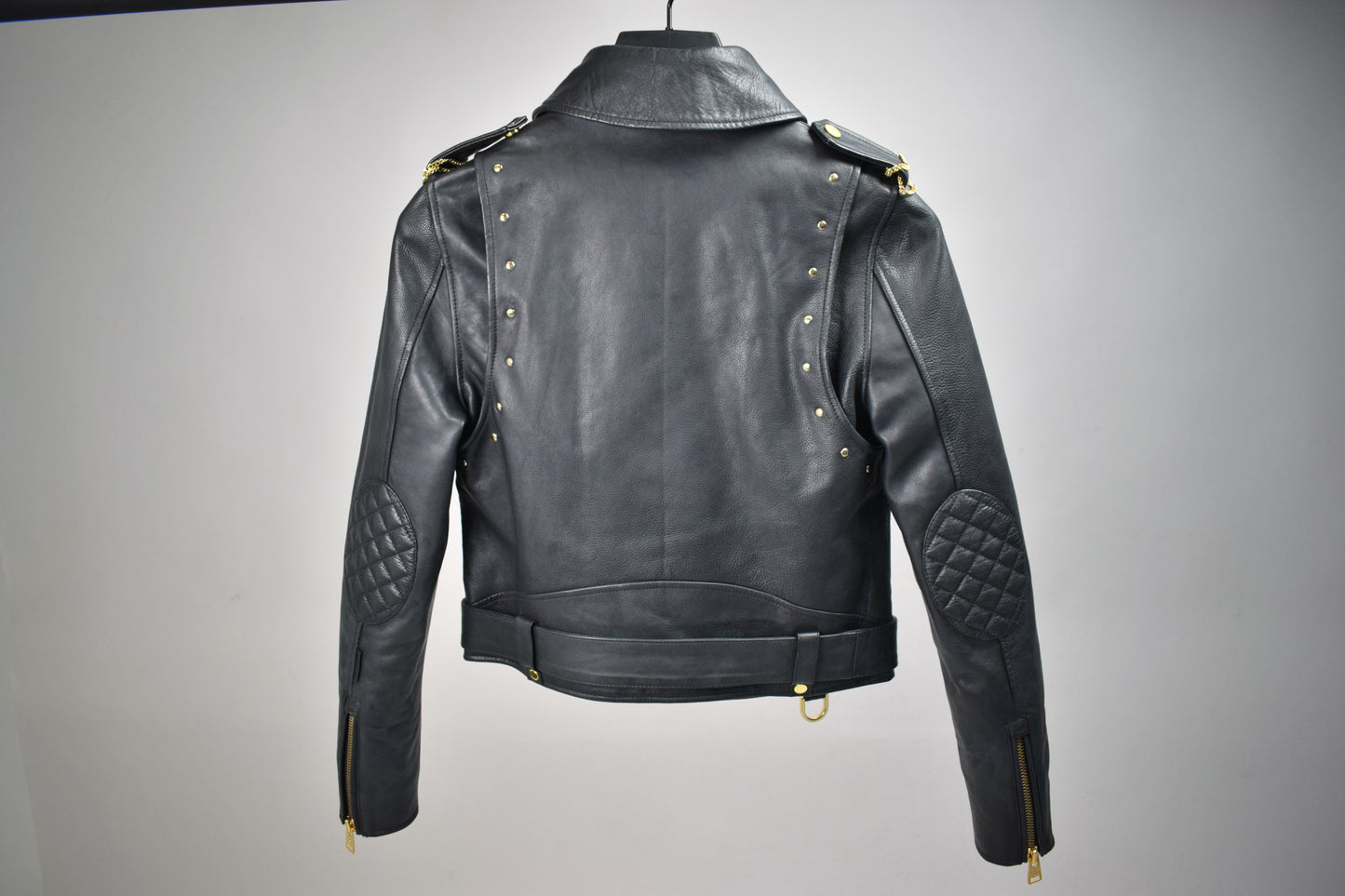 Cropped Biker: Gold Hardware / Womens / XXS / Excellent