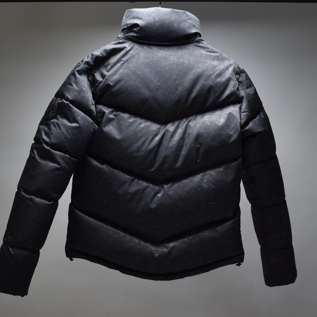 Hoodless Smoke Black Puffer / Unisex / XXS / Excellent