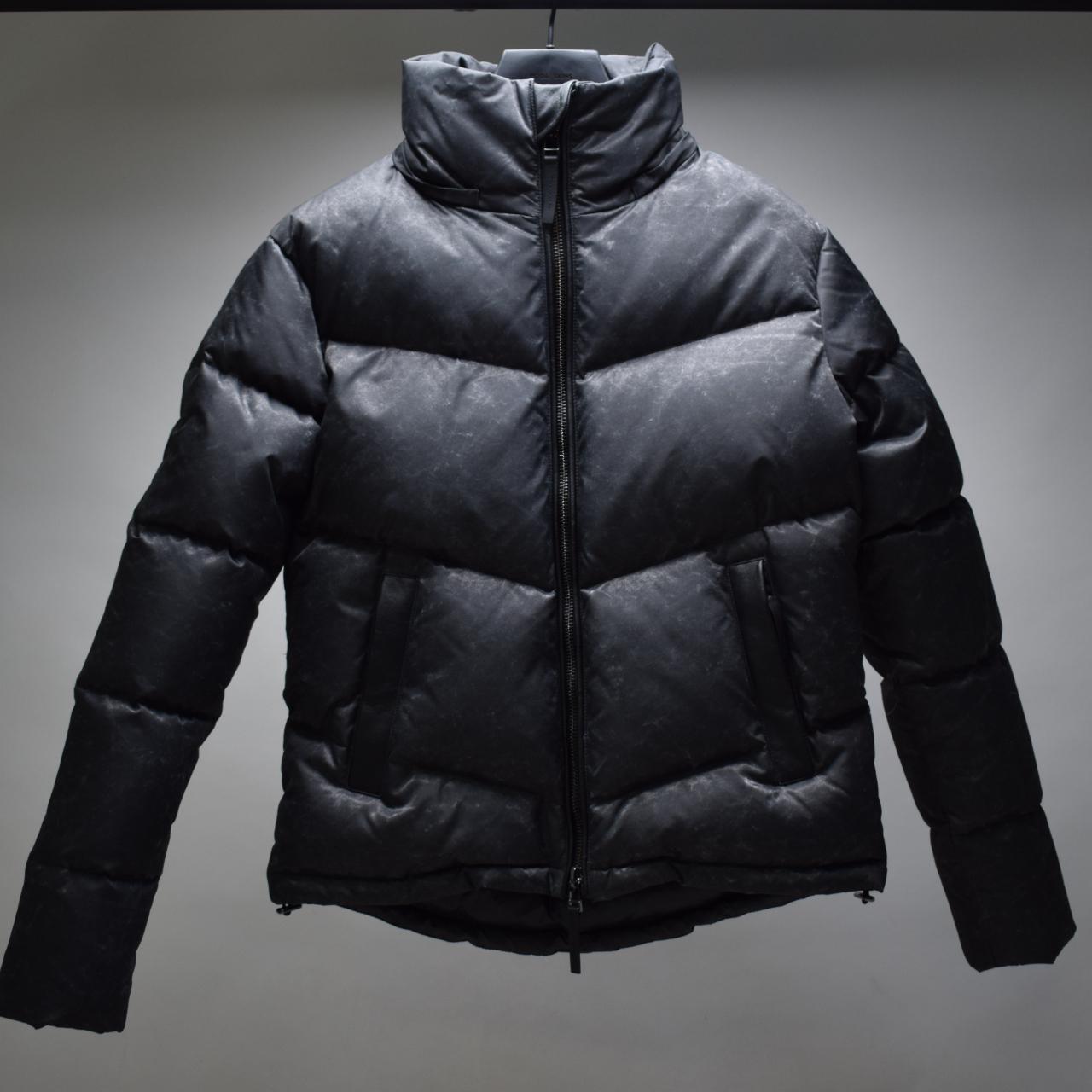 Hoodless Smoke Black Puffer / Unisex / XXS / Excellent
