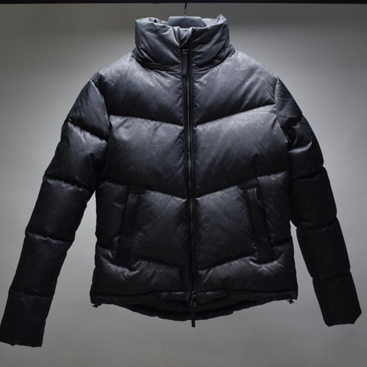 Hoodless Smoke Black Puffer / Unisex / XXS / Excellent