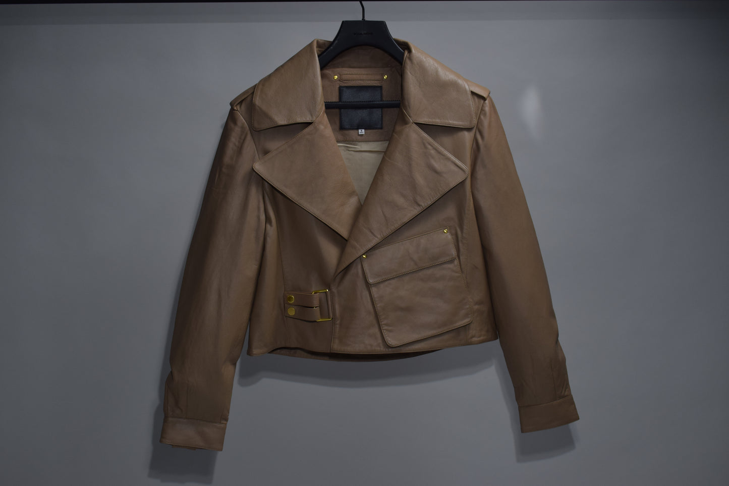 Cropped Sand Blouson Tall: Gold Hardware / Womens / Multiple Sizes  / Used