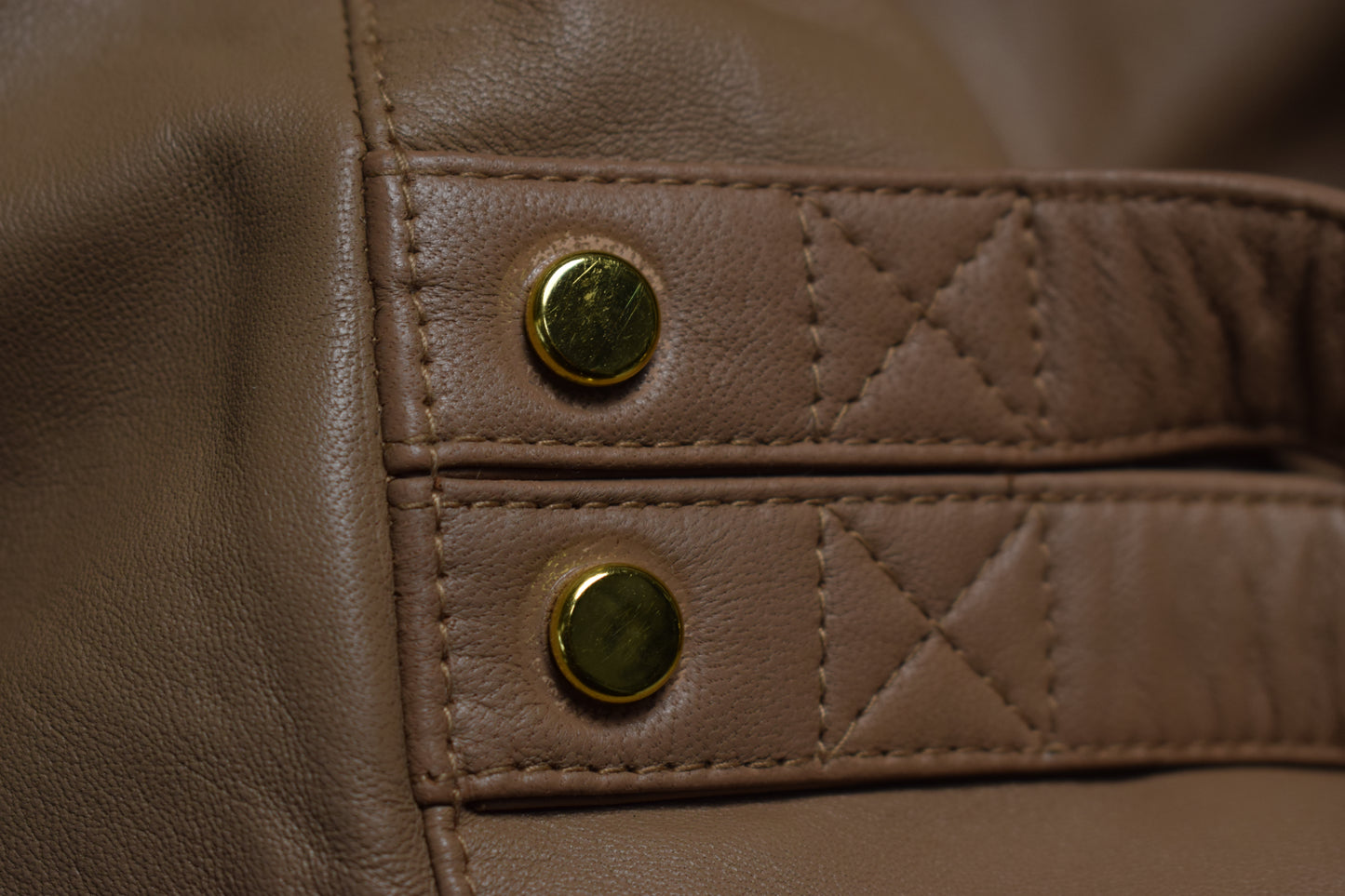 Cropped Sand Blouson: Gold Hardware / Womens / Multiple Sizes  / Used