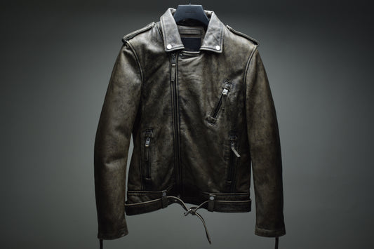 Classic Biker Dirt Khaki Green / Mens / M / Excellent