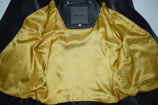 Cropped Biker Gold / Womens / M / Excellent