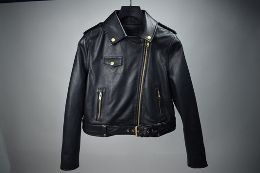 Cropped Biker Gold / Womens / M / Excellent