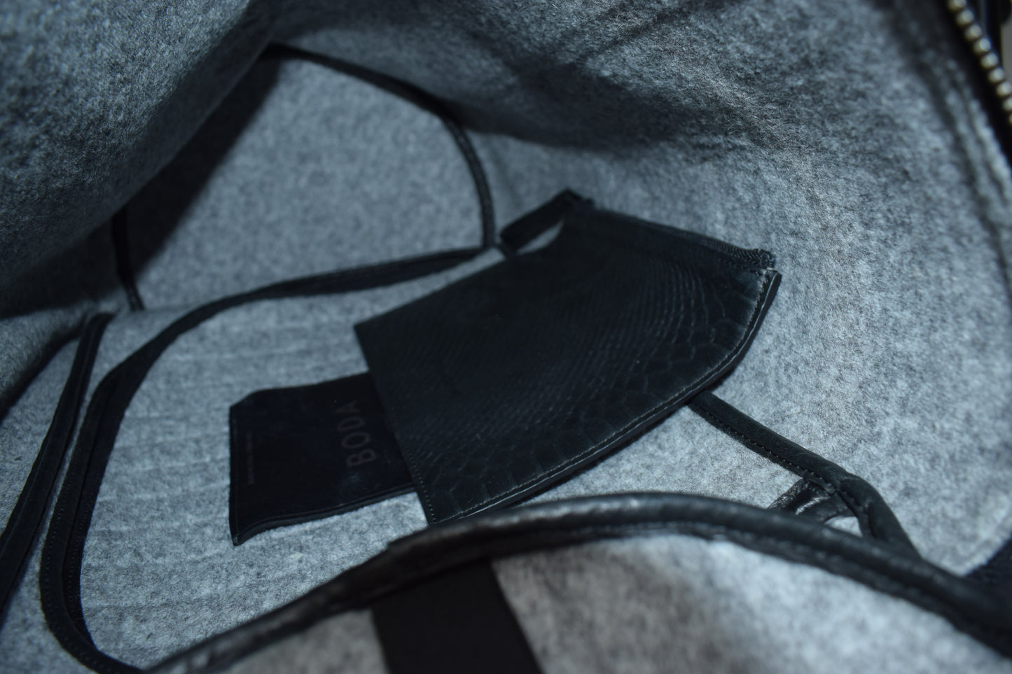 Barrel Bag, Crocodile effect / Unisex / One size / Good