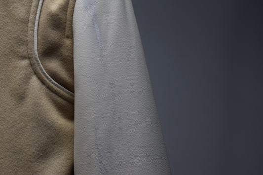 Varsity Ecru / Mens / S / Heavily Damaged