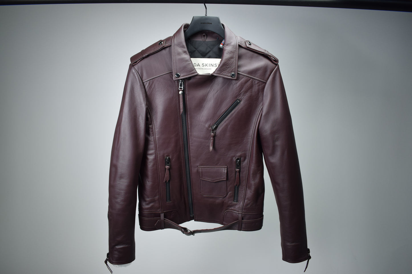 Classic Biker: Bordo / Mens / M / Good