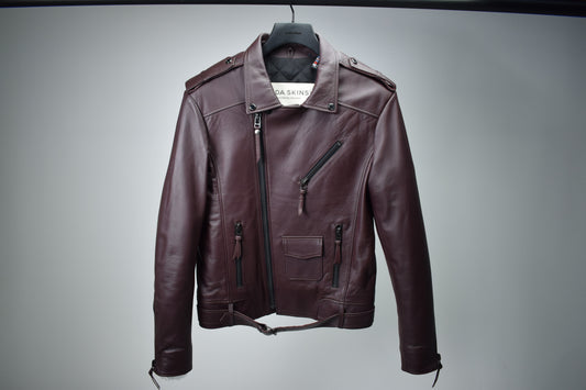 Classic Biker: Bordo / Mens / M / Good