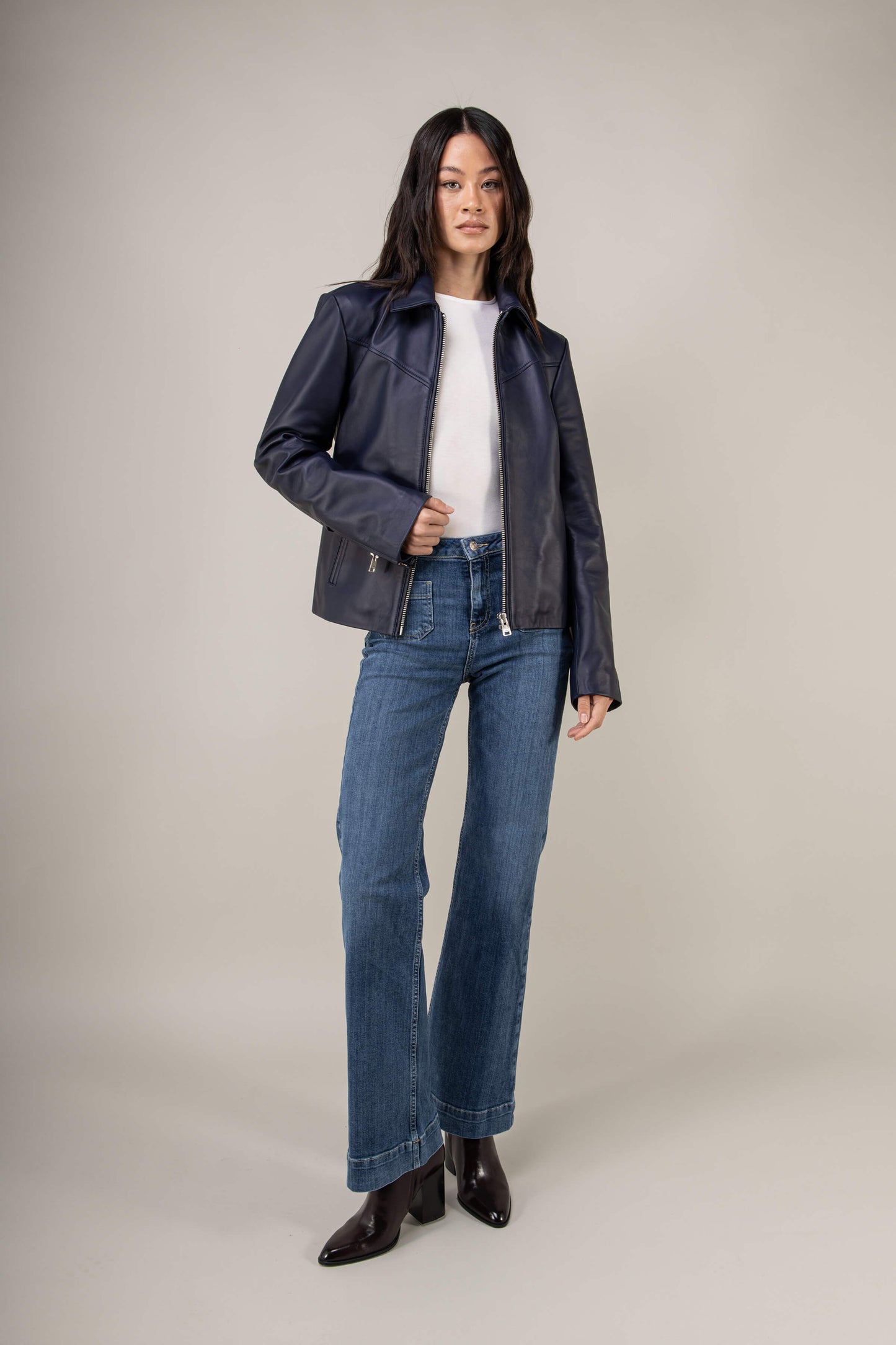 Hendrix: Royal Navy Leather Jacket (Woman)