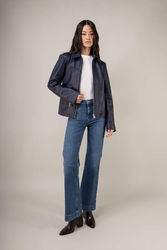 Hendrix: Royal Navy Leather Jacket (Woman)