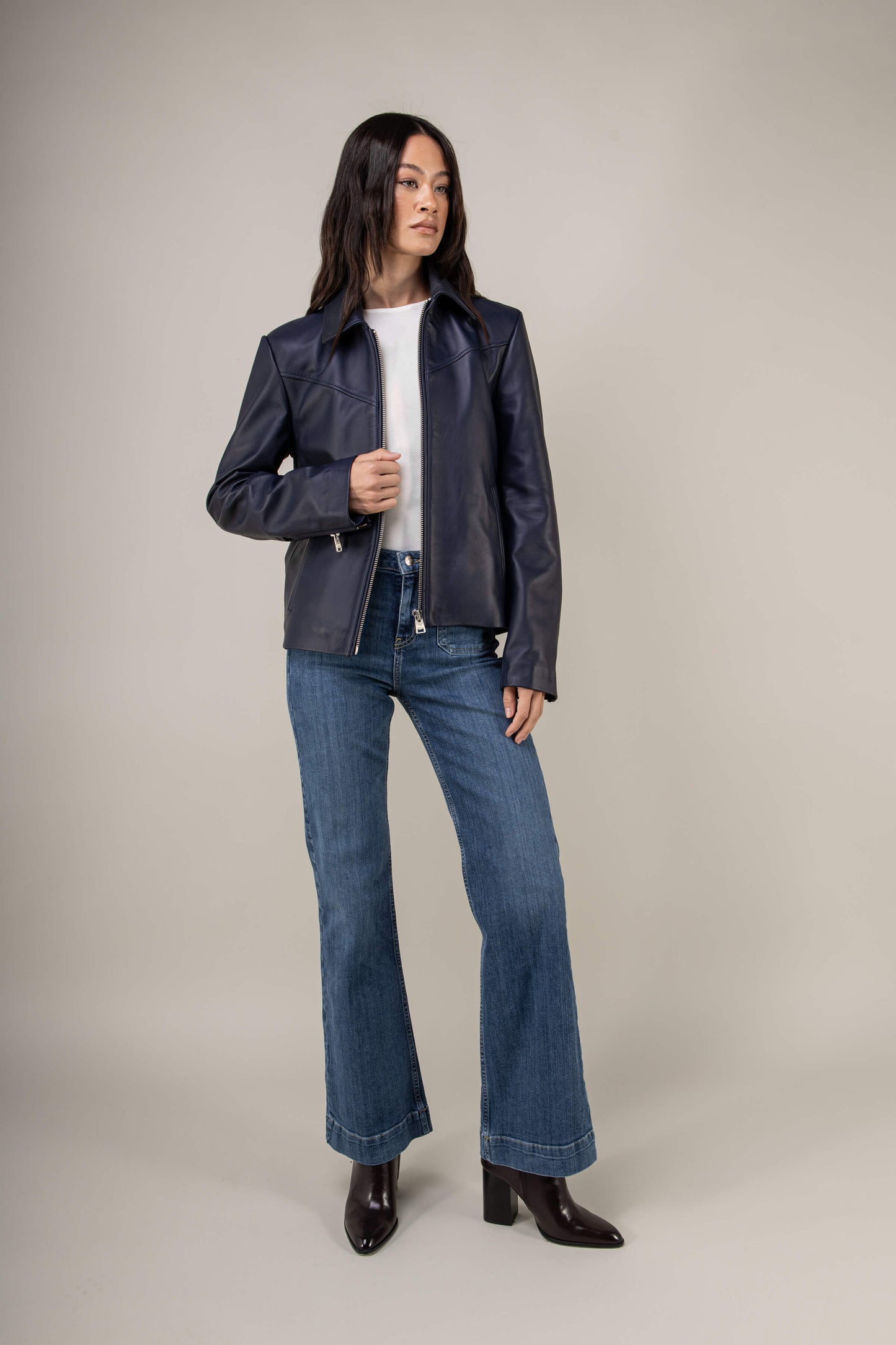 Hendrix: Royal Navy Leather Jacket (Woman)