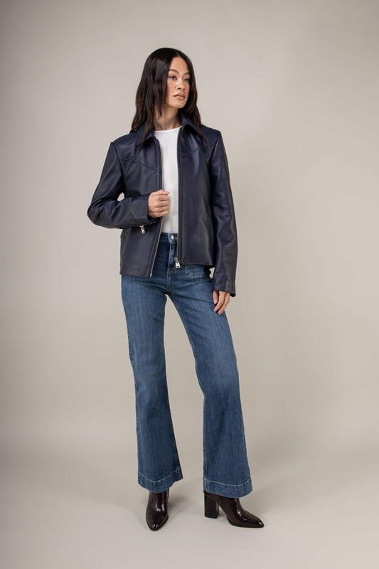 Hendrix: Royal Navy Leather Jacket (Woman)