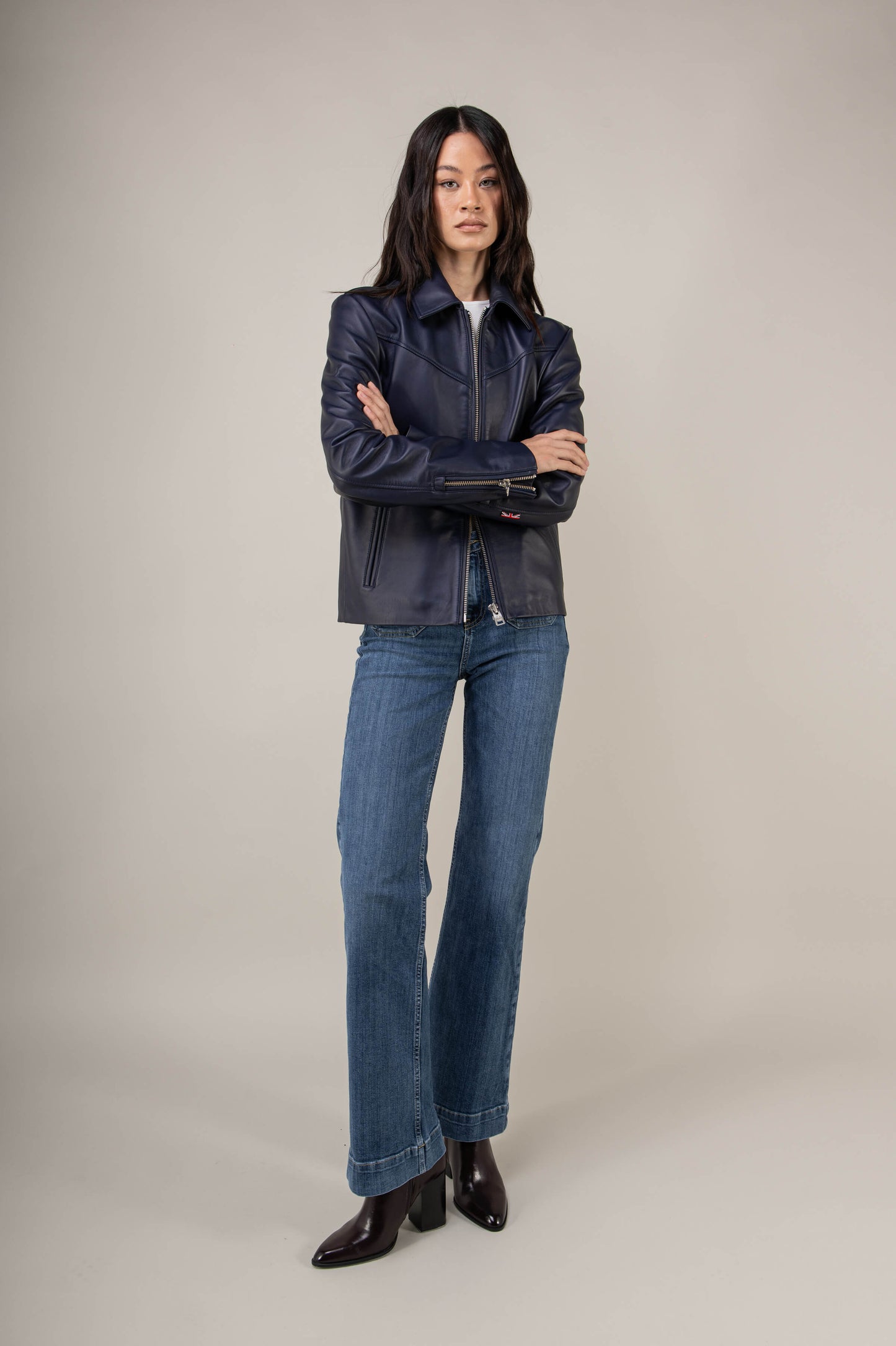 Hendrix: Royal Navy Leather Jacket (Woman)