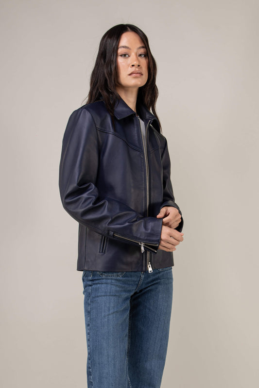 Hendrix: Royal Navy Leather Jacket (Woman)