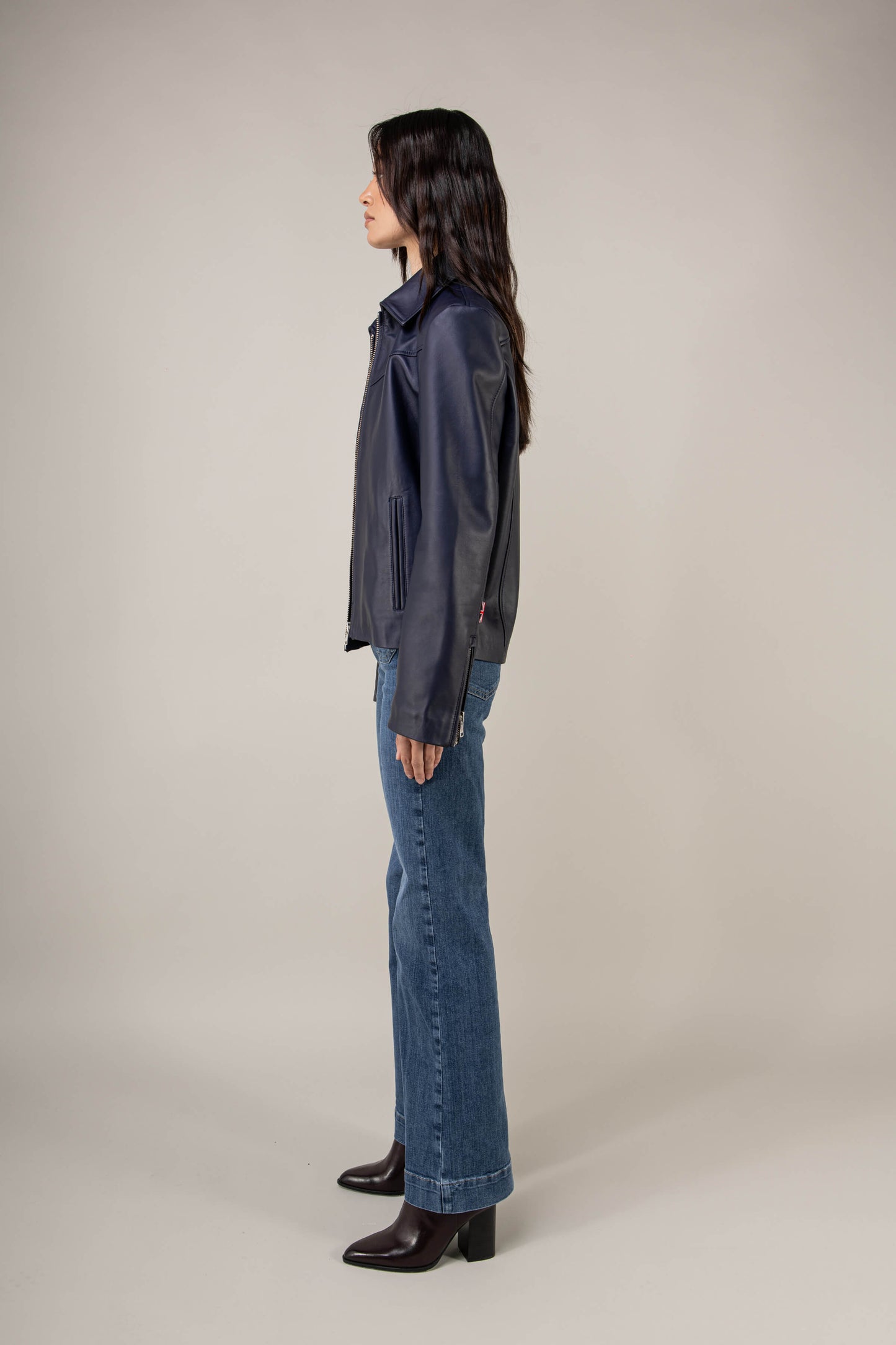 Hendrix: Royal Navy Leather Jacket (Woman)