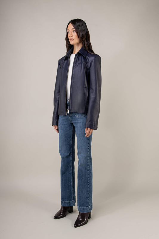 Hendrix: Royal Navy Leather Jacket (Woman)