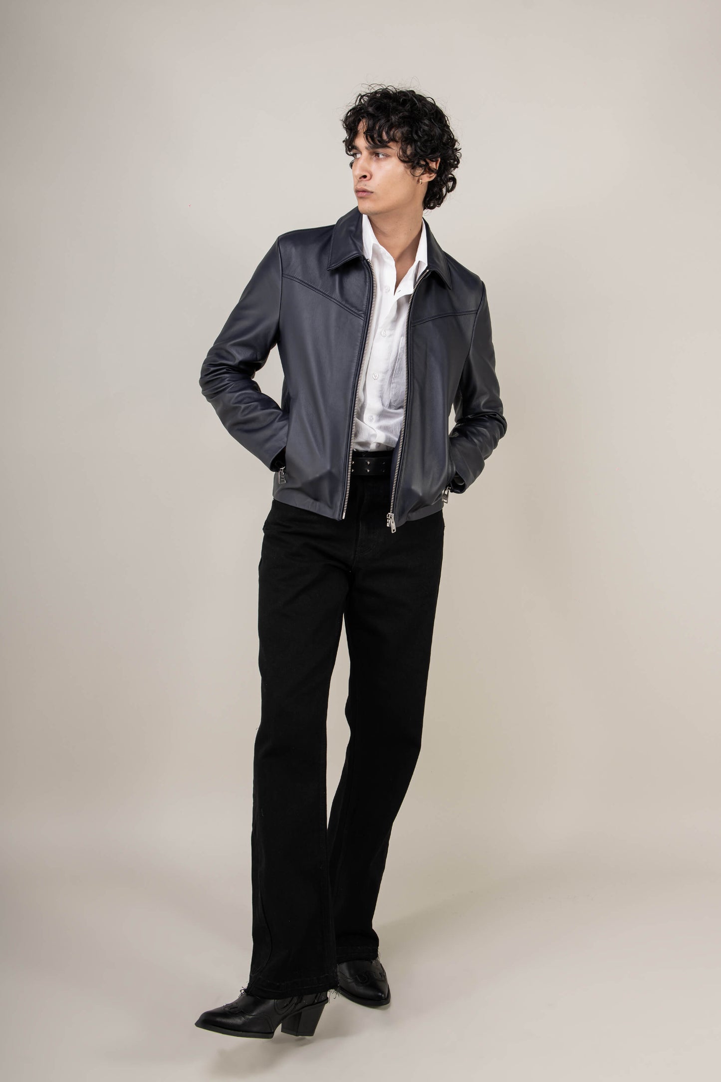 Hendrix: Royal Navy Leather Jacket