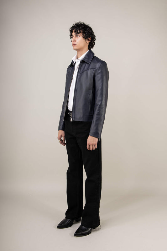 Hendrix: Royal Navy Leather Jacket