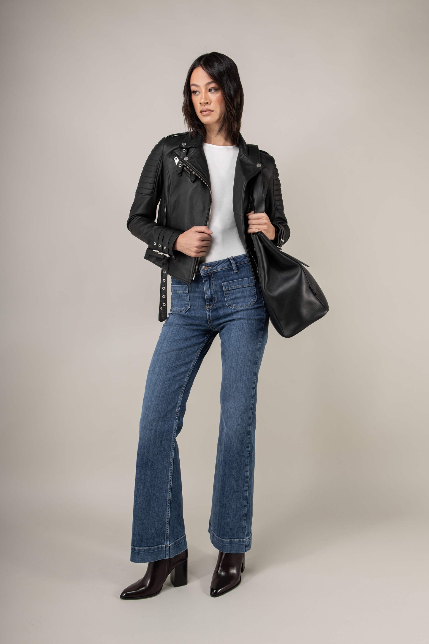 BODA Leather Tote Bag (Woman)