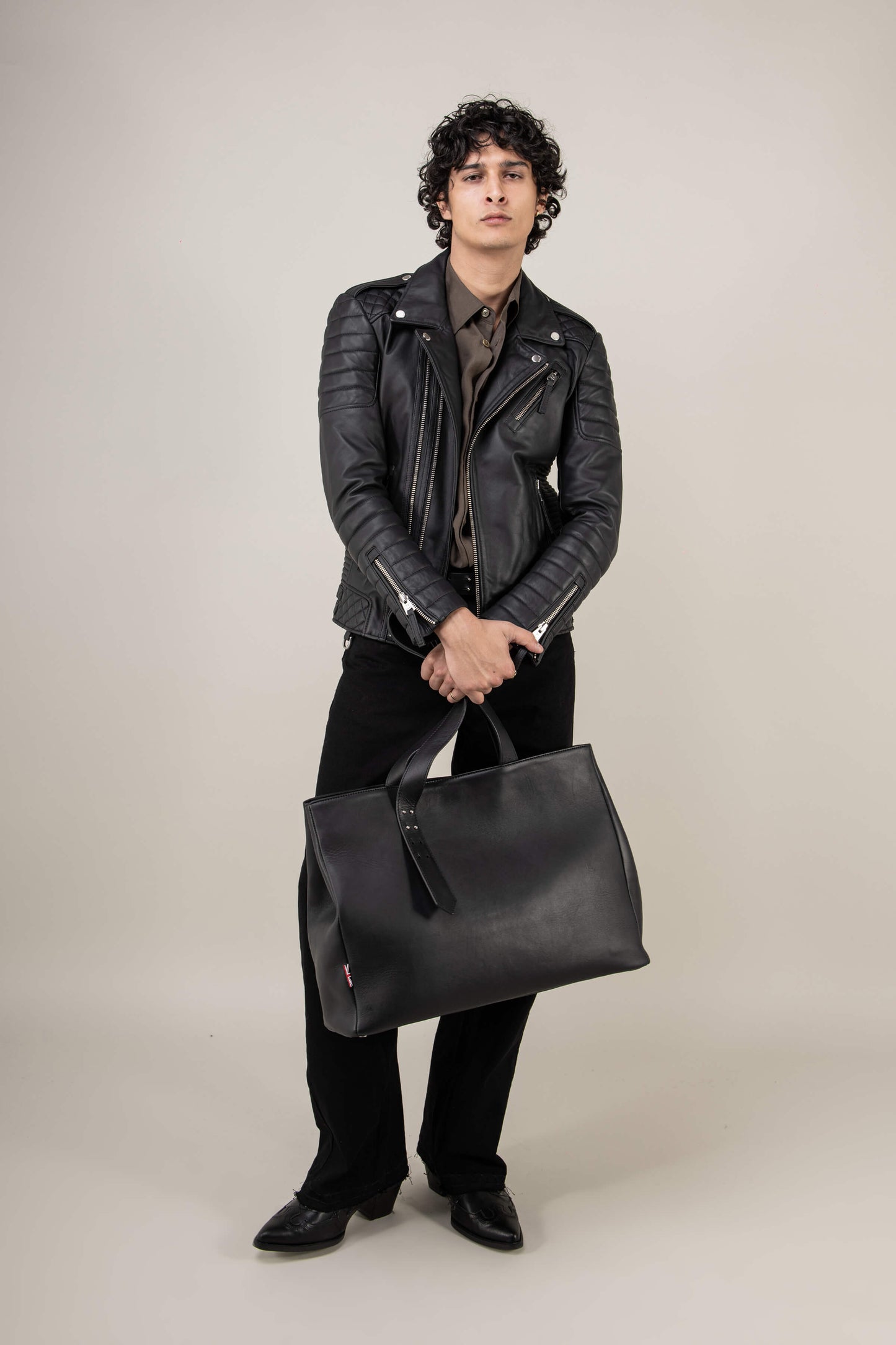 BODA Leather Tote Bag (Man)