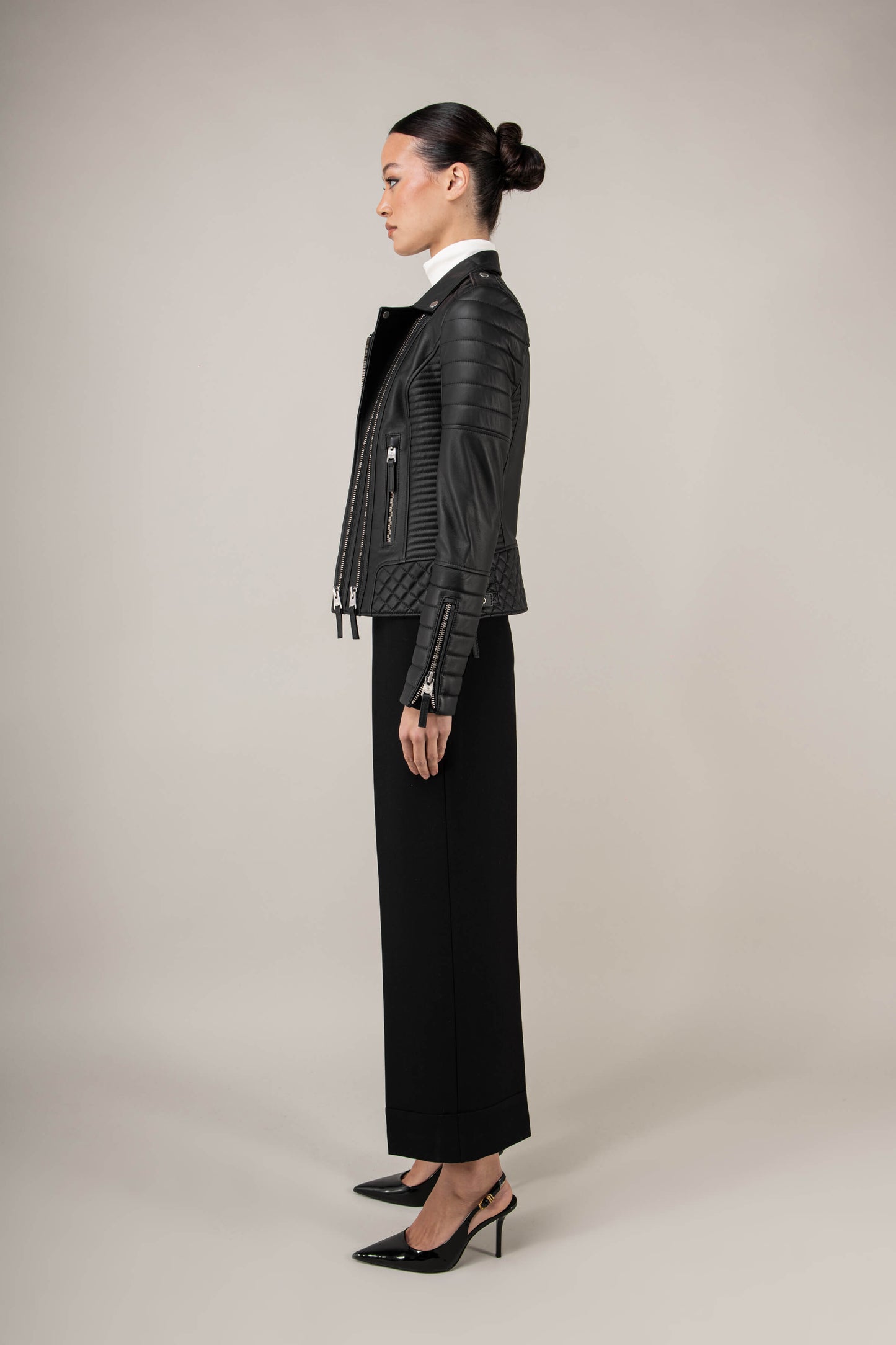 Kay Michaels 3.0 Leather Jacket (Woman)