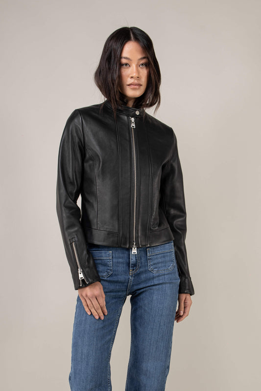Moto Racer Leather Jacket
