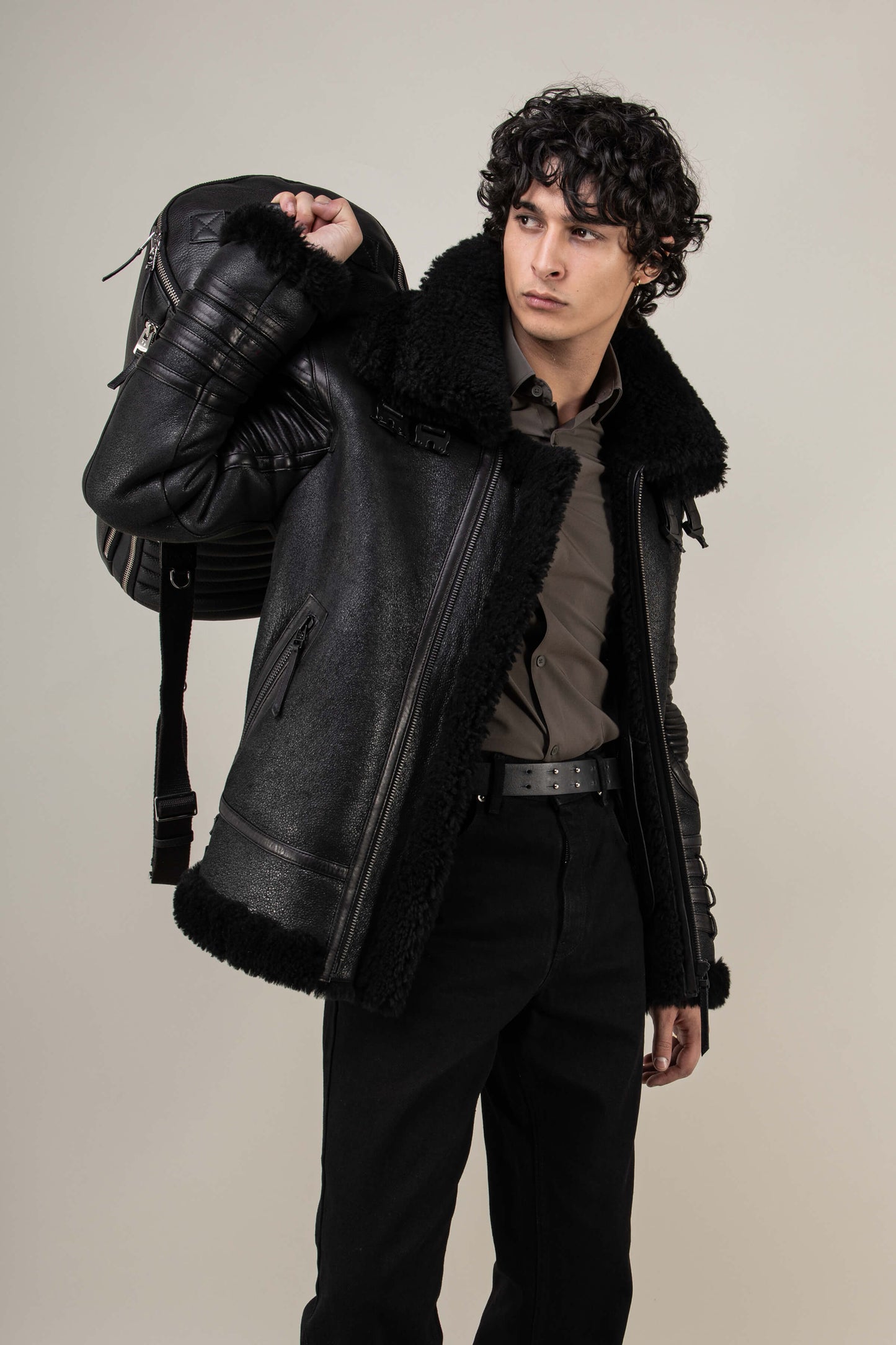 Warrior 3.0 Shearling Jacket (Man)