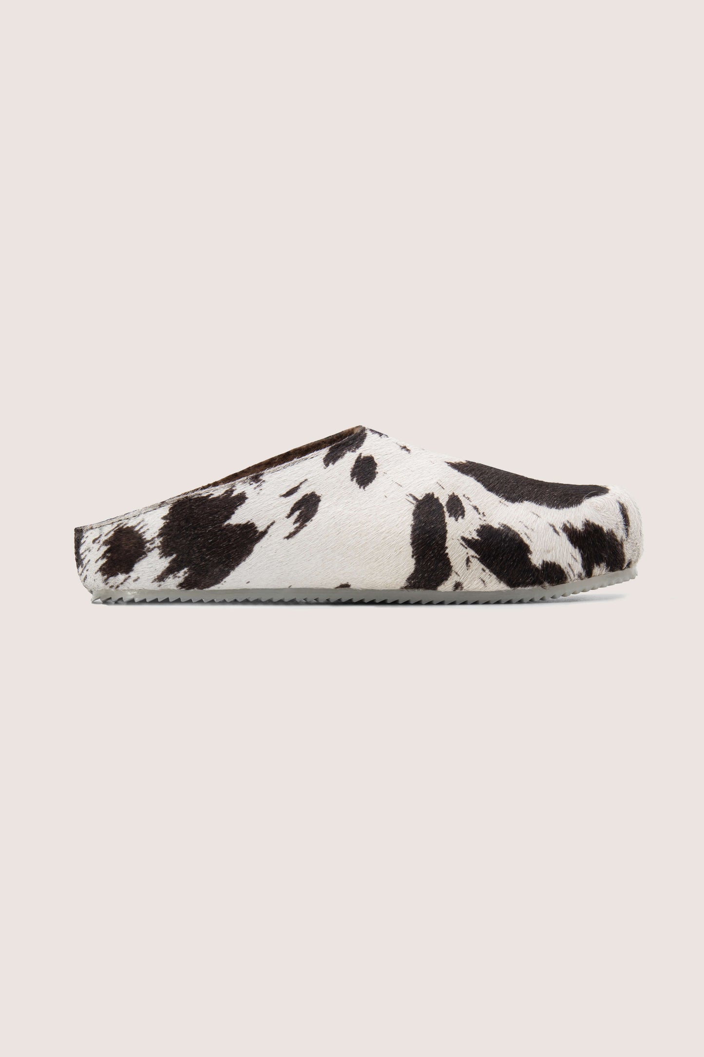 Cowhide Shearling Mules