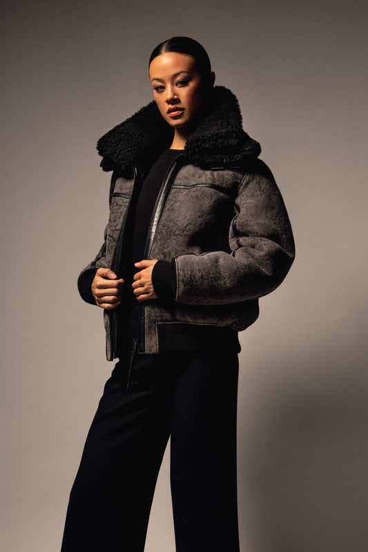 Asteroid Shearling Jacket (Woman)