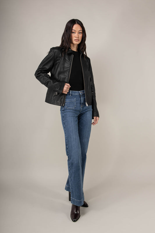 Hendrix Leather Jacket (Woman)