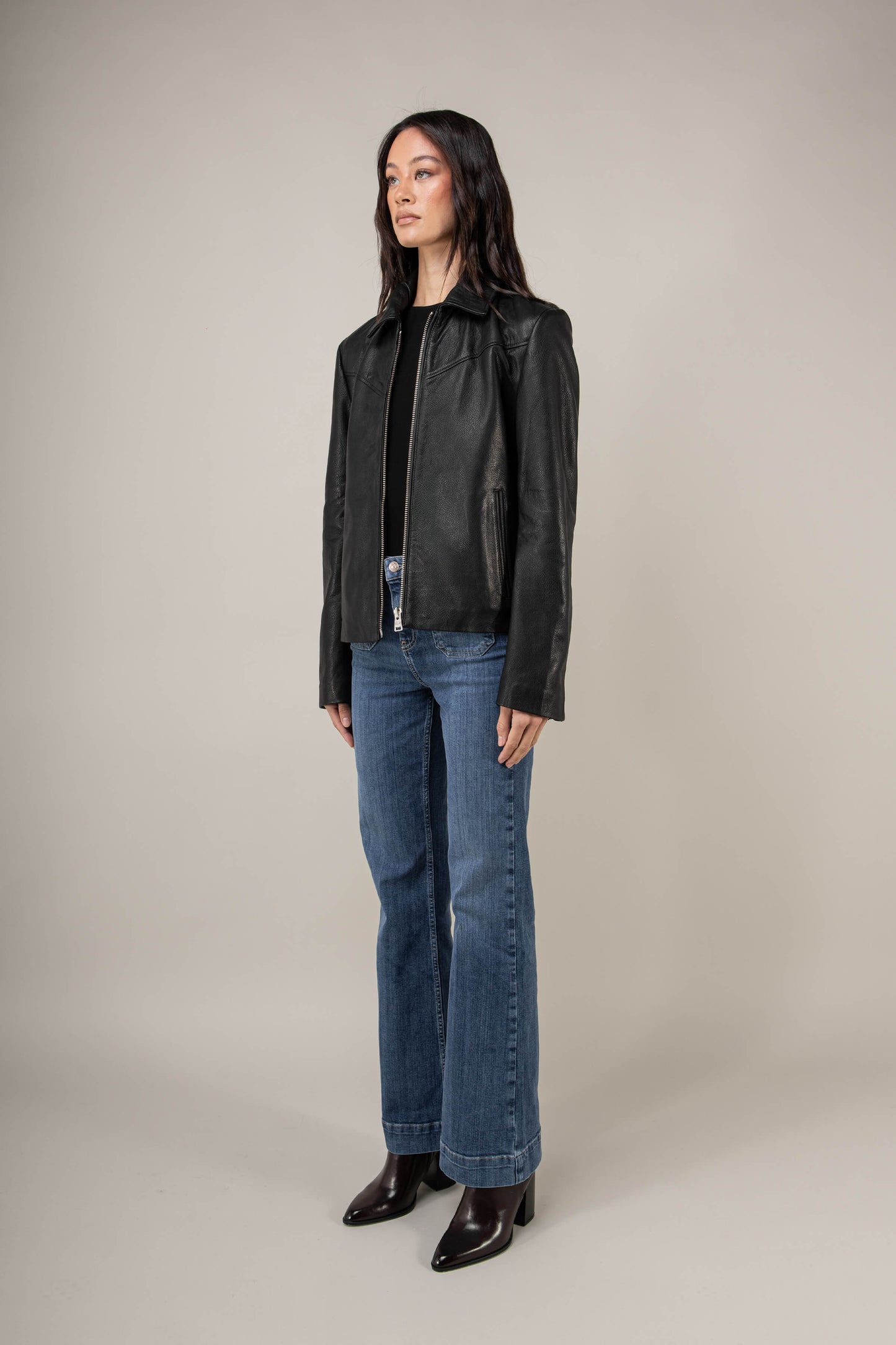 Hendrix Leather Jacket (Woman)