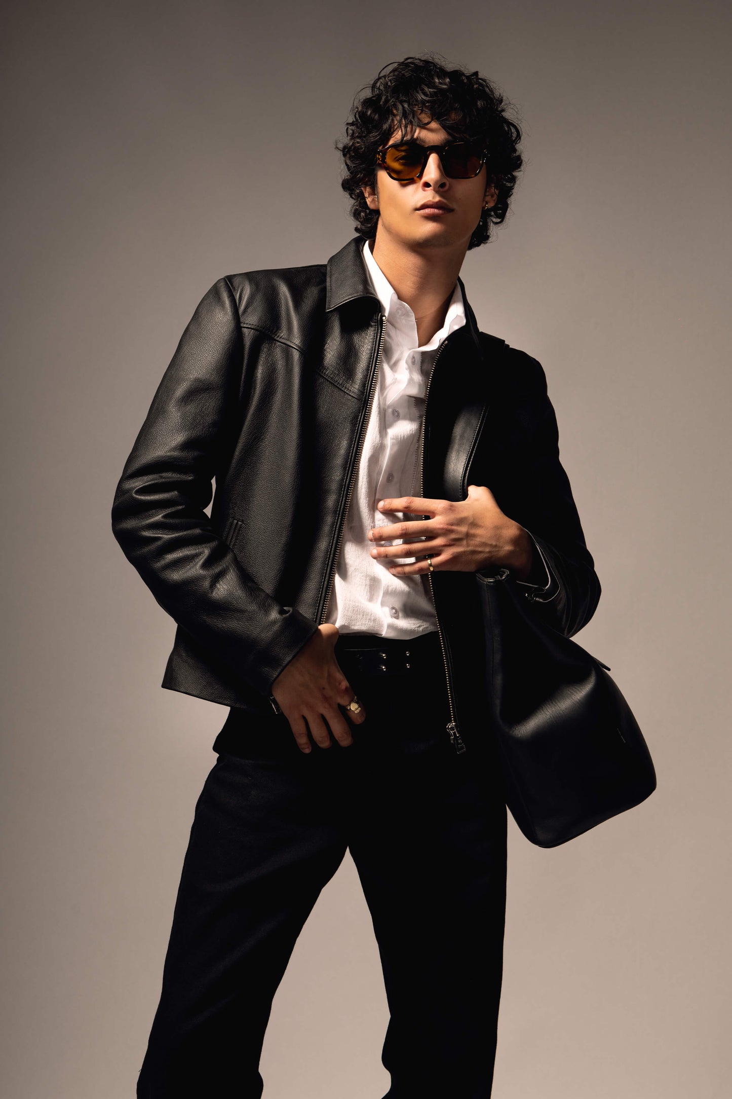 Hendrix Tall Leather Jacket