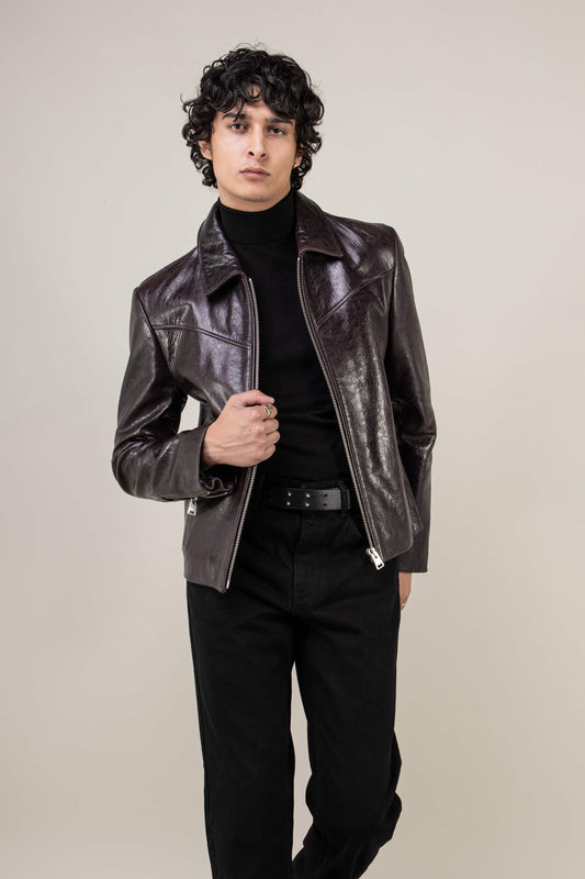 Hendrix: Nightshade Leather Jacket