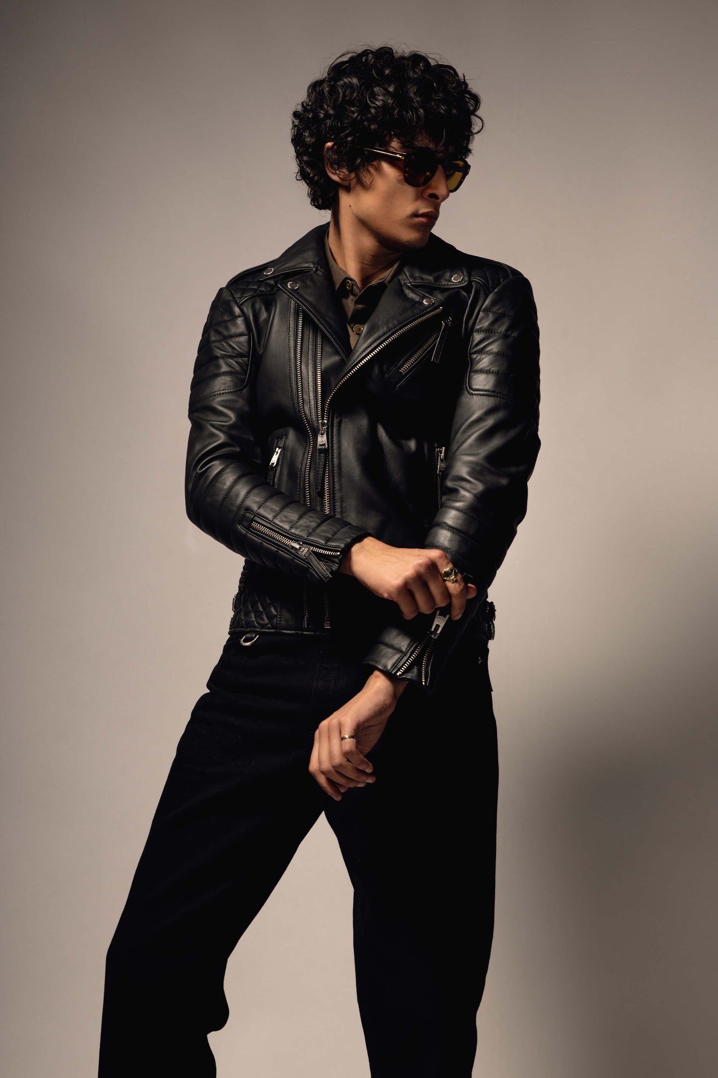 Kay Michaels 3.0 Tall Leather Jacket (Man)