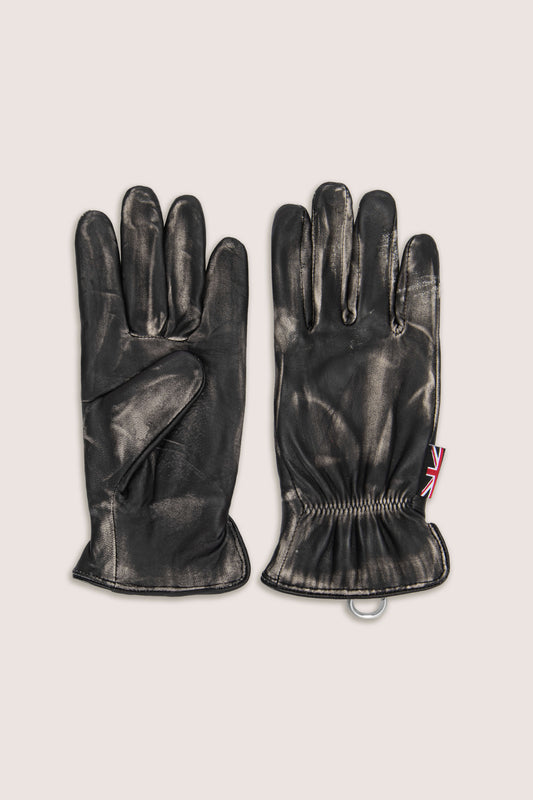 BODA Leather Gloves: Vintage Black (Man)