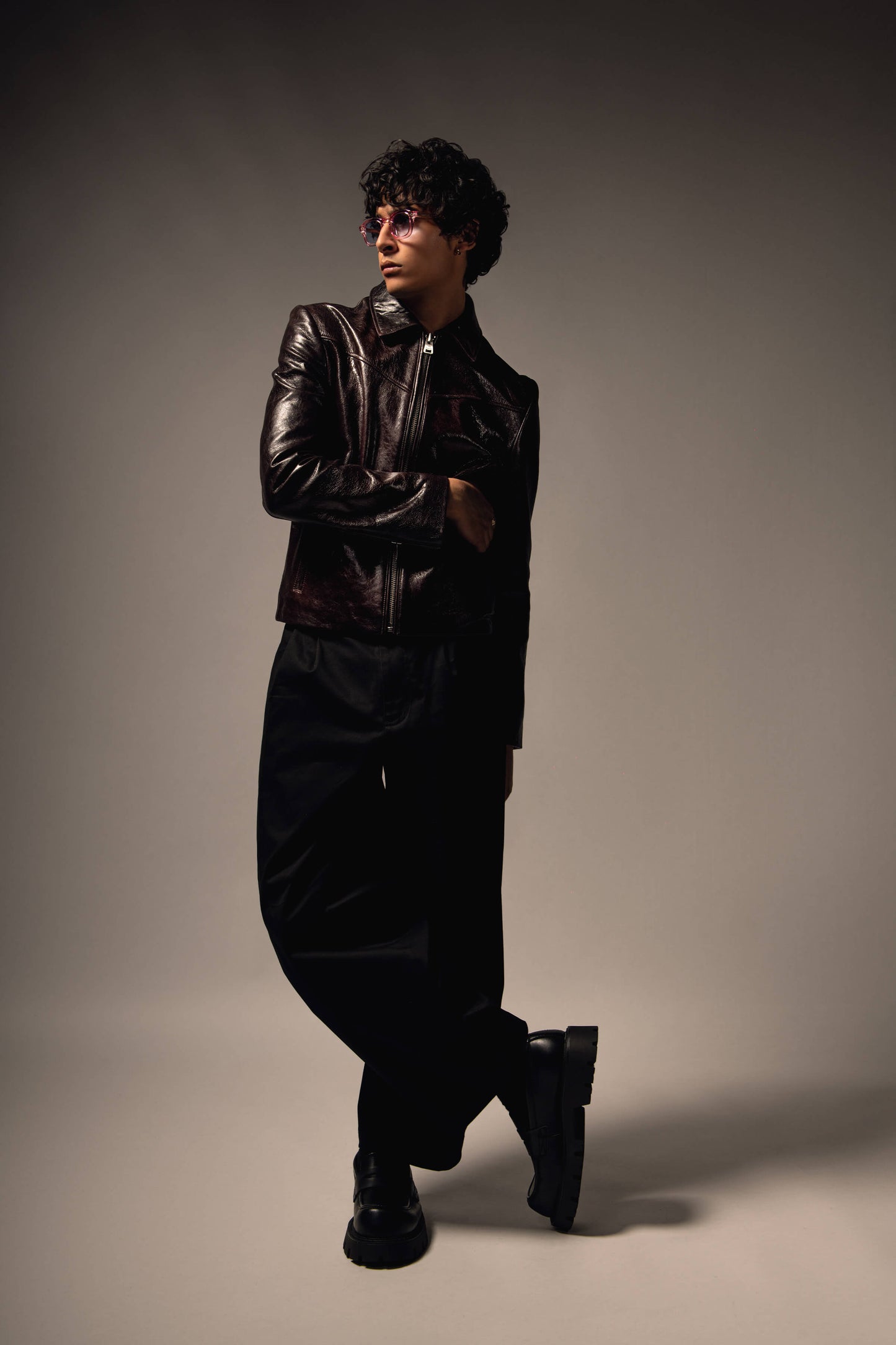 Hendrix: Nightshade Leather Jacket